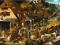 P. Bruegel Niderlandzkie przysłowie 90x60 nf2 nf6