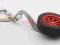 AUTOART 8Spokes Wheel Keychain (red)