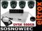 MONITORING SZKOŁY GARAŻU PLACU HALI 4 KAMERY Z305