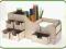 MUUDA - decoupage przybornik organizer na biurko-2