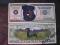 Rottweiler banknot USA rasy psów stan UNC