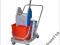 wózek dwówiadrowy  Z PRASĄ DO WYCISKANIA WIELICZKA