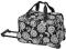 STYLOWA TORBA PODROZNA NA KOLKACH-CZARNO BIALA