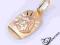 PRZEPIĘKNY MEDDALIK ZŁOTY NA GRAWER HURTOWE CENY
