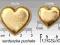 ~FUKSIK~ serca serduszka 5szt ślub zaproszenia md