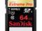 SanDisk Extreme Pro SDXC 64GB FULL HD/3D 95mb/s !!
