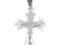 SREBRNY KRZYŻYK NA KOMUNIE CHRZEST - EJUBILER