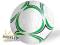 Piłka nożna biało-zielona 42709