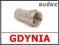 # WTYK złącze F 6,8 mm nakręcany RG6 # AUDAX