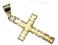 ZŁOTY KRZYŻYK  pr. 585 - Nowy - opak + wys GRATIS
