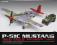 AC2225 P-51C MUSTANG REDTAILS & JEEP ACADEMY
