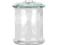 Szklany słoik z pokrywką - do decoupage