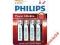 Bateria PHILIPS AA LR06 1,5 V Alkaliczna 4 szt.