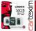 KINGSTON microSDHC 16GB + ADAPTER + CZYTNIK K-ce
