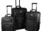 Walizka na kółkach zestaw 3szt. poszerzane lekkie