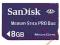 SANDISK MEMORYSTICK PRO DUO 8GB |!