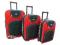 WALIZKI KOMPLET 3w1 WALIZKA TORBA PODRÓŻNA KOLORY