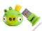 EMTEC FLASHDRIVE A101/4GB ANGRY BIRDS -ZIELONY |!