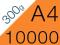 ULOTKI składane A4 10000 szt kreda mat 300g