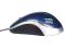 Mysz SPARROW Blue-silver  USB laptop