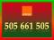 ______ 505 661 505 ______ Super Numer Orange F.Vat
