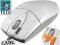 Klasyczna Biurowa duża mysz A4Tech 612D Ivory PS/2