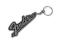 Fender Blackface Amplifier Logo Keychain