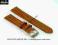 pasek do zegarka 18 mm DILOY SL6.18.3 BRĄZOWY