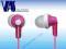 Słuchawki PANASONIC RP-HJE120 Różowe VAS