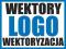 Projekt logo wektorowy WEKTORYZACJA LOGOTYPU F-VAT