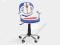 Młodzieżowy fotel biurowy KACPER kółka kauczukowe