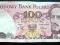BANKNOT  100 ZŁ