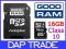 16GB KARTA MICROSD HC GOODRAM CLASS 10 MICRO SD HC