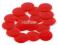 Żetony DUŻE (pchełki) - czerwone - pakiet 100 szt.