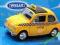 FIAT NUOVA 500 N.Y.C. TAXI SKALA 1:24 WELLY