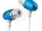 SŁUCHAWKI DOUSZNE TDK VT-18/ BLUE