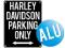 szyld tablica HARLEY DAVIDSON Parking Only ALU