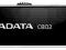 Pendrive wysuwany ADATA 4 GB C802 czarno-biały