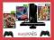 KONSOLA XBOX 360 4GB KINECT + 2PADY+PIRACI +AUTA 2