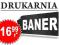 Baner reklamowy Banery Plandeki PROJEKT Producent Baner reklamowy Banery Plandeki PROJEKT Producent