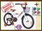 Rower 20" Alpino Denver biały + kask GRATIS 2