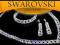 Komplet kolia Swarovski ślubna wieczorow KP41 ślub
