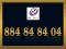 ZŁOTY NUMER ****** 884 84 84 04 ******  PLAY F.VAT