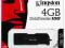 PENDRIVE KINGSTON DT100 4GB WROCLAW GW FVAT