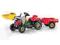 Rolly Toys Traktor KID z łyżką i przyczepą 023127