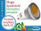 ŻARÓWKA COB LED GU10 HALOGEN CIEPŁA 450lm 5W K042