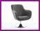 FUTURI wygodny obrotowy fotel szary SKÓRA NOWOŚĆ !