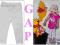 GAP białe legginsy NOWA KOLEKCJA super 2T 92 cm