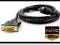 Kabel HDMI - DVI (24+1) HQ OFC GOLD Full HD 1,8 m