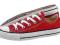 Buty TRAMPKI CONVERSE Czerwone M9696 r.36 CO52 b